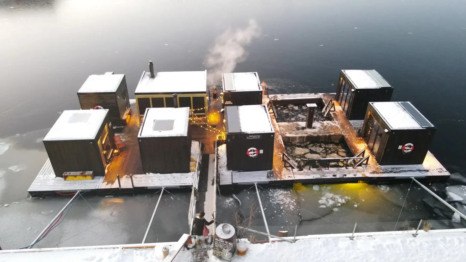 Sauna på havet