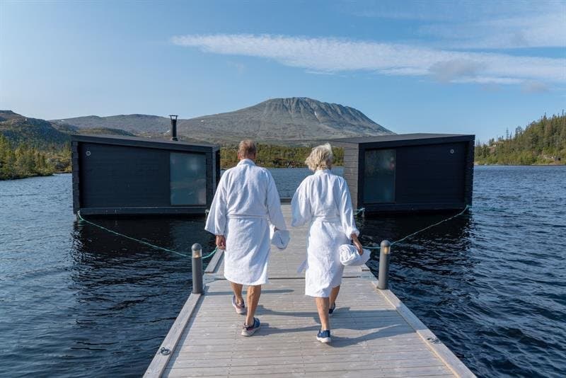 Flytende sauna - Image