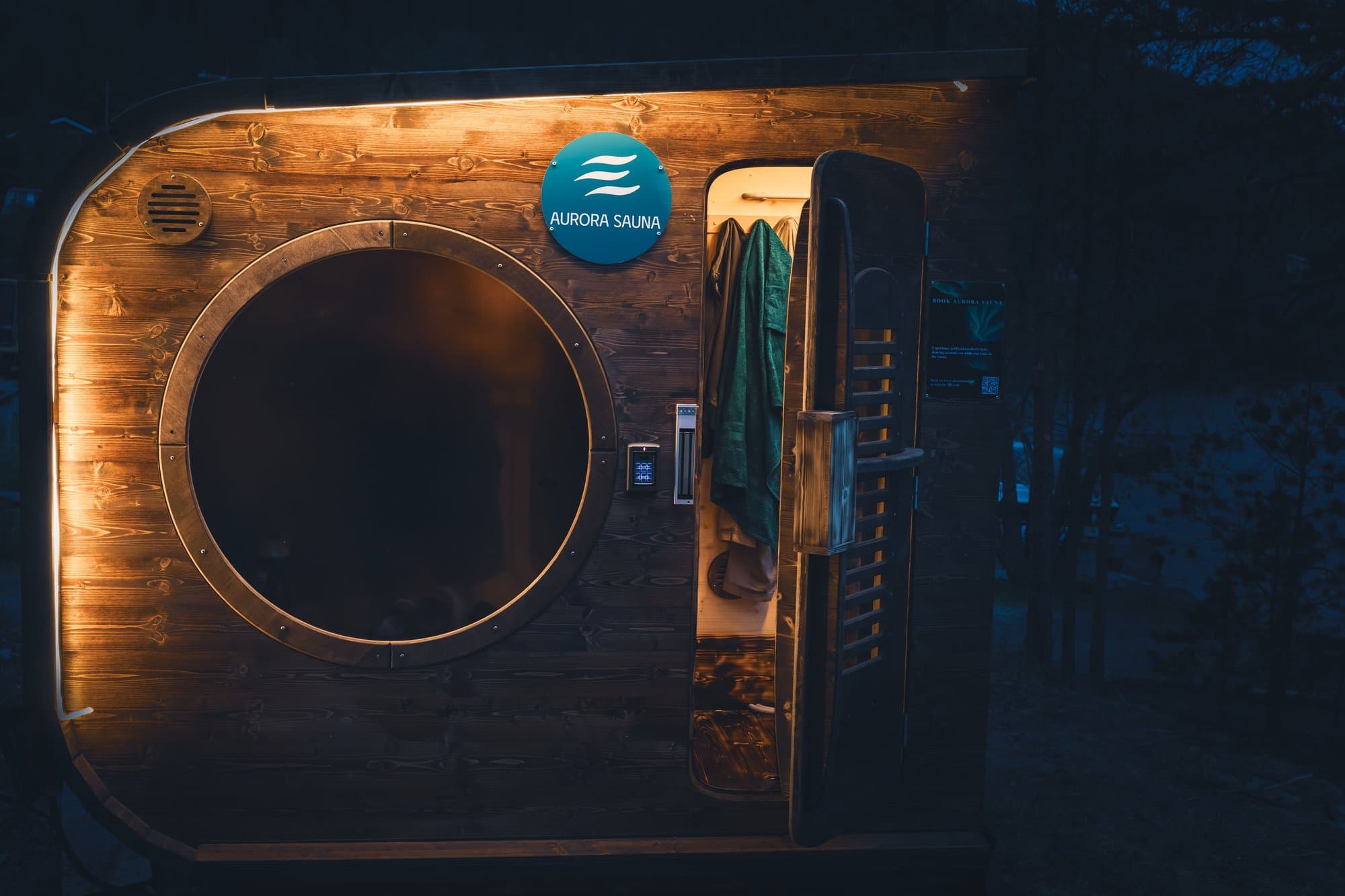 Aurora Sauna - Sørlandet Feriesenter, Risør. - Image