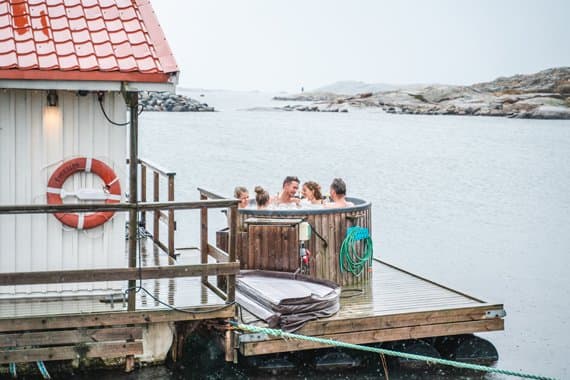 Kajkanten Floating Sauna