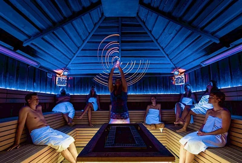Sauna World at Wellness Hotel Step