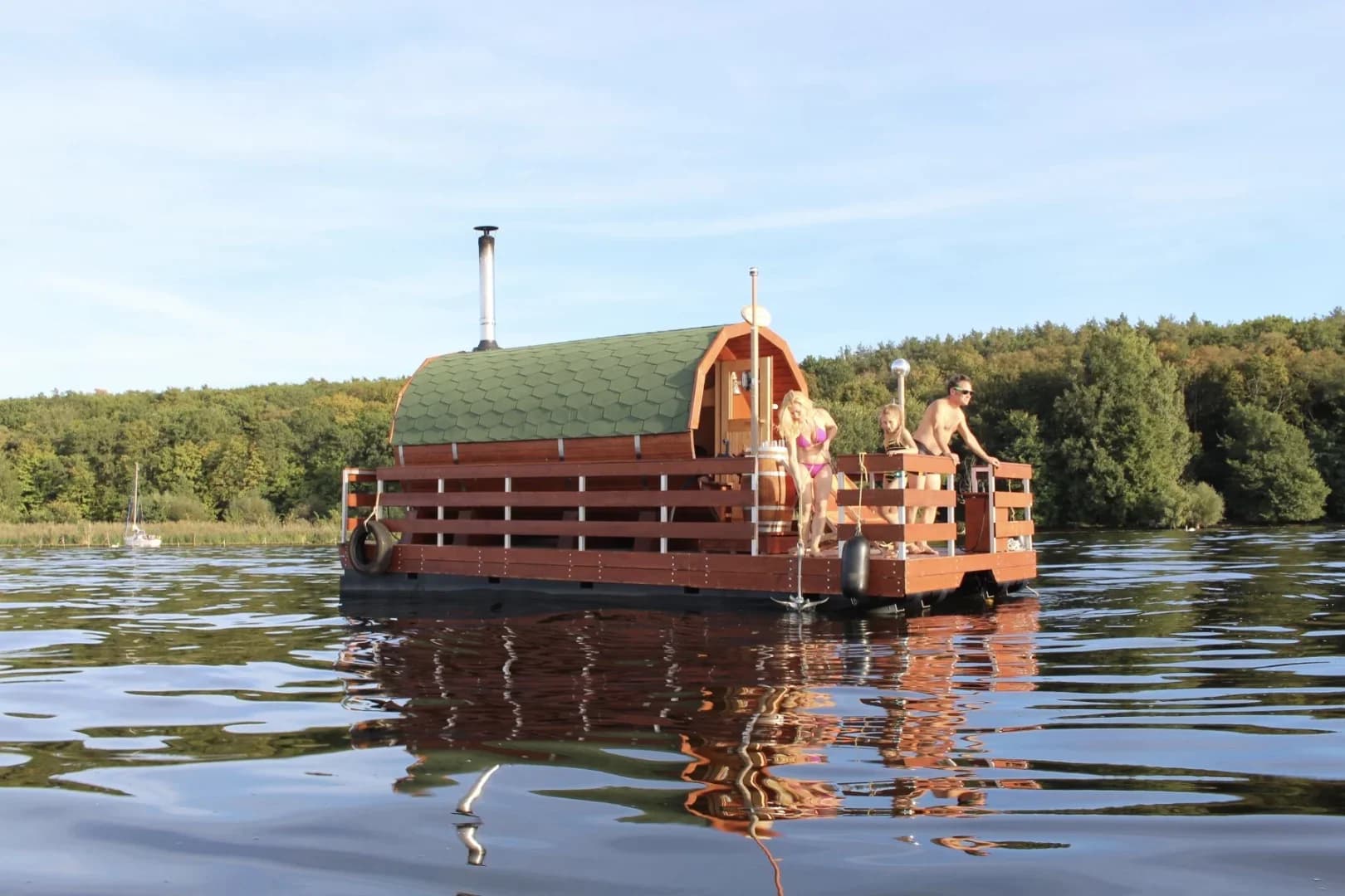 Finnfloat Sauna Raft