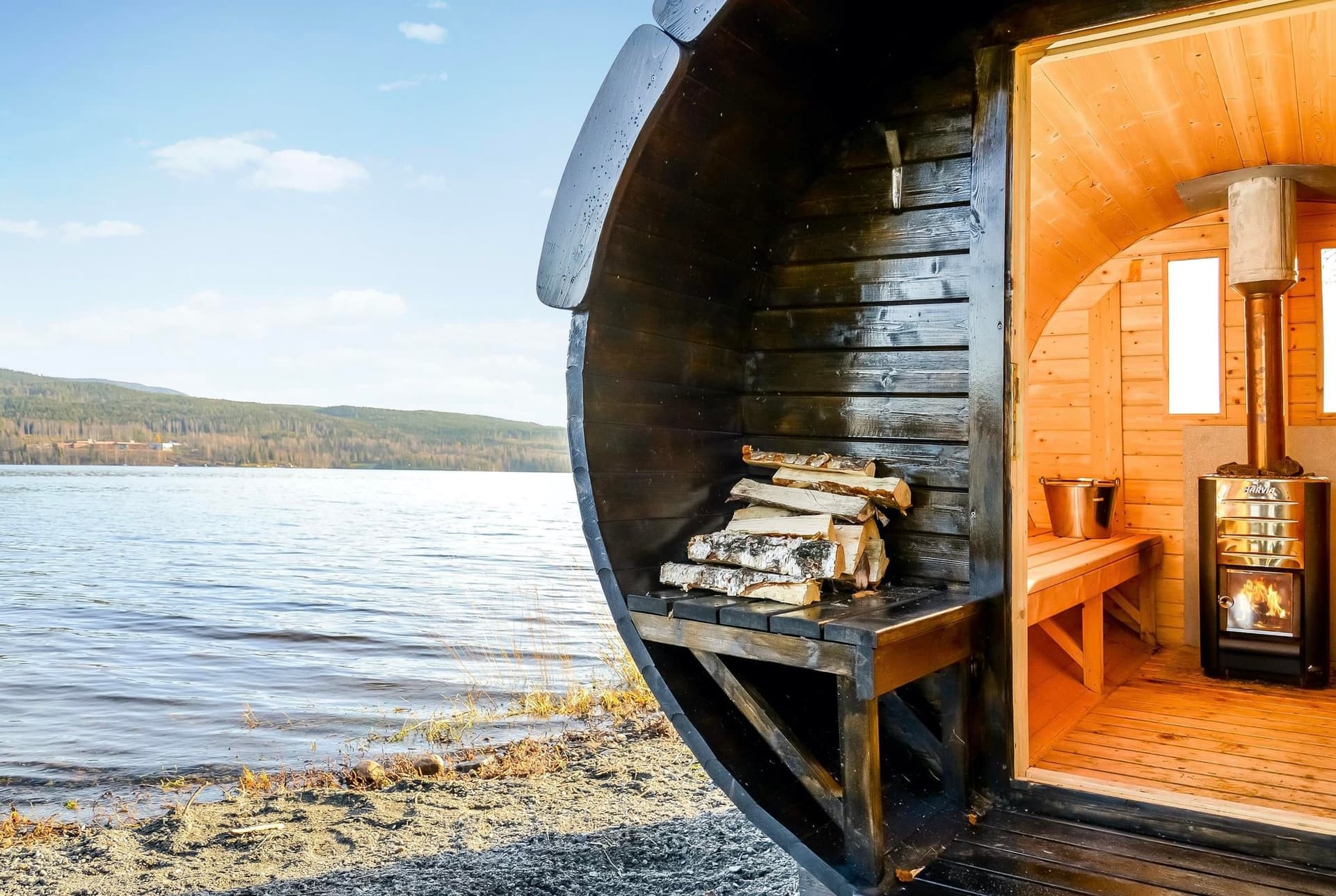 Badstuer på Hurdalsjøen Hotell & Spa - Image