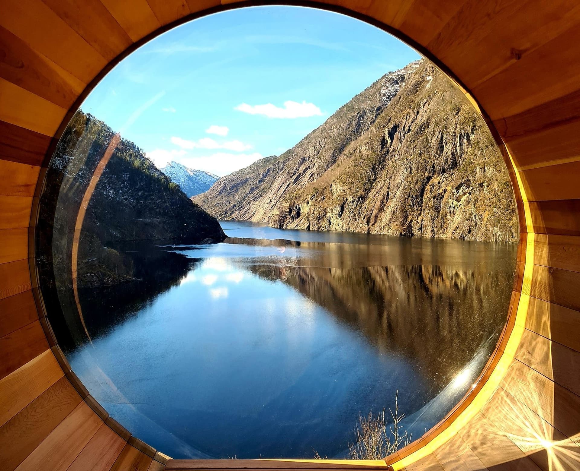 Heit Åkrafjorden Sauna - Image