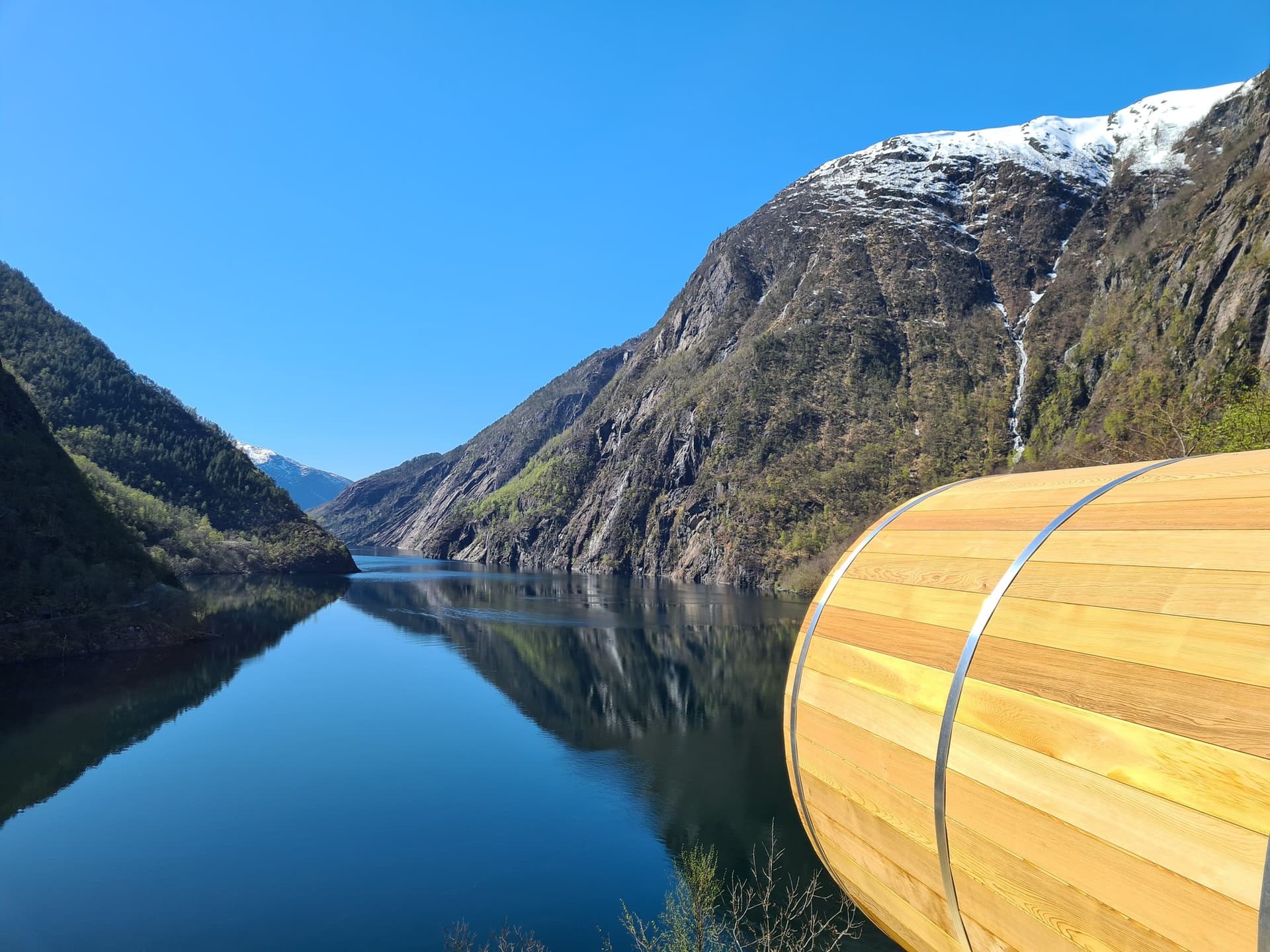 Heit Åkrafjorden Sauna - Image