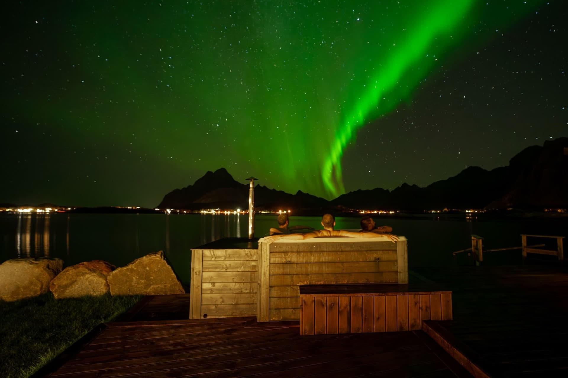 Badstu og stamp hos Skårungen - Image
