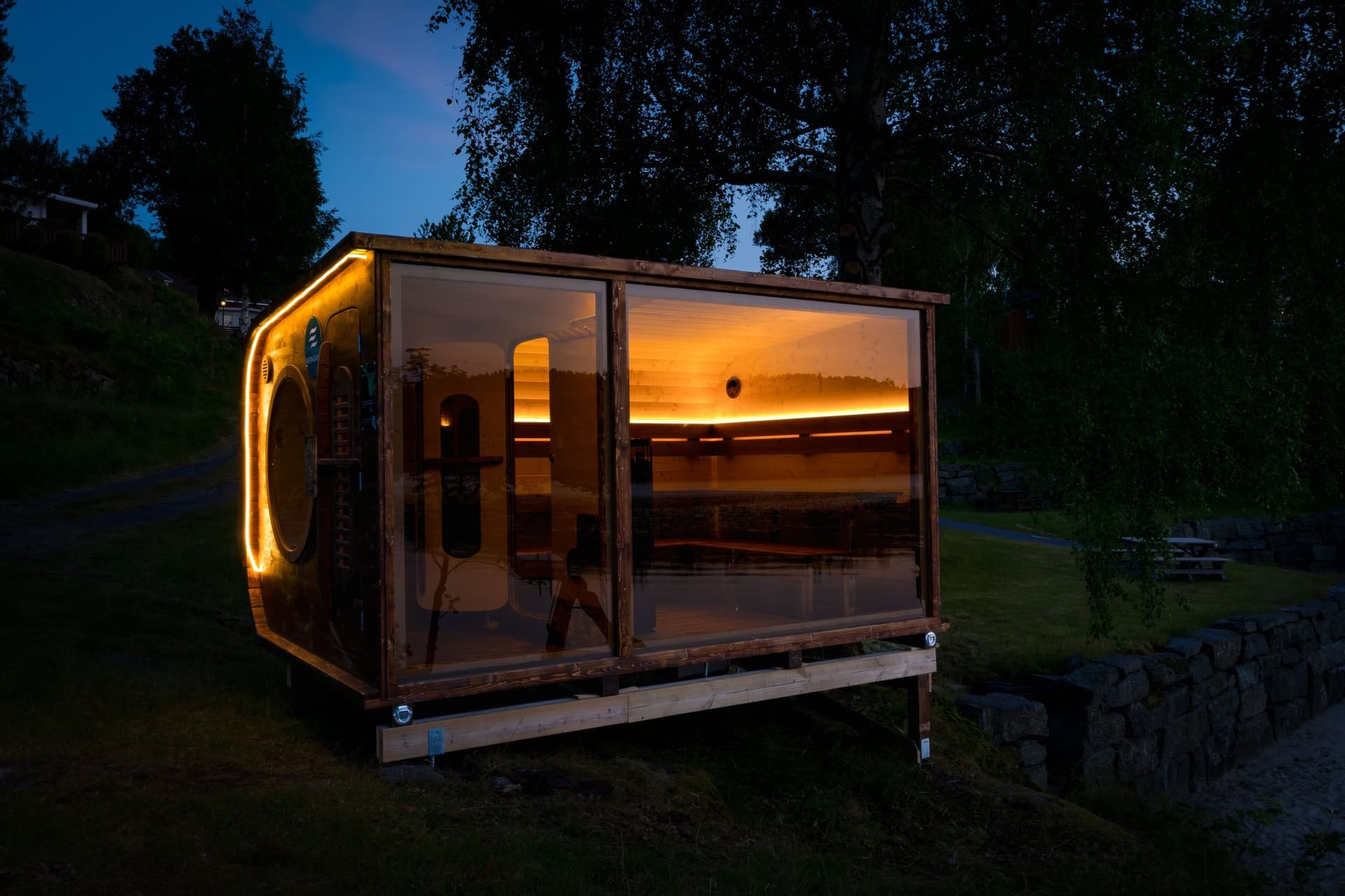 Aurora Sauna - Sørlandet Feriesenter, Risør. - Image