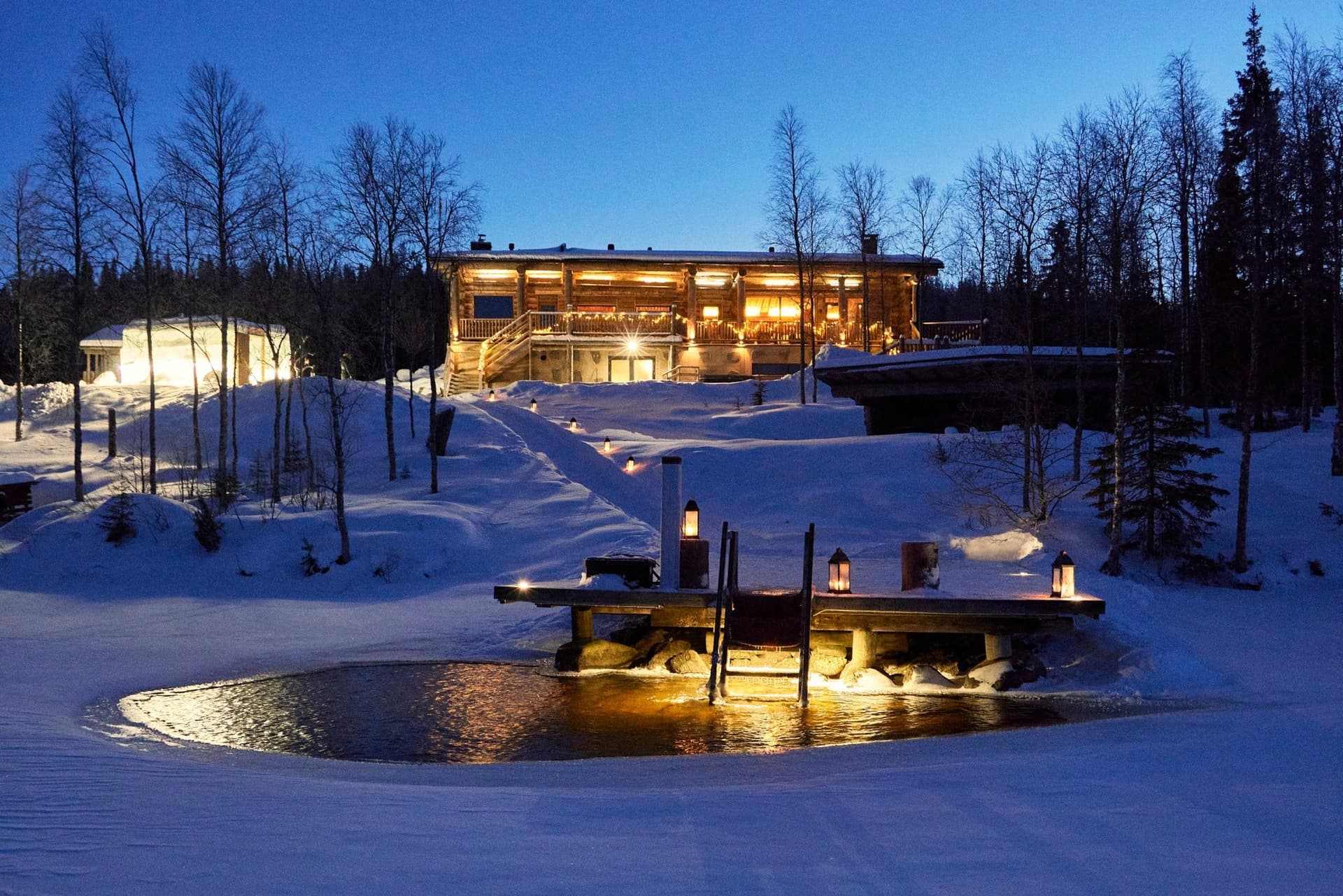 Pyhäpiilon jääsauna - Image